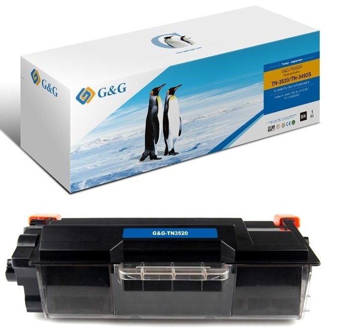 

G&G для Brother HL-L6400DW, MFC-L6900DW 20 000стр (G&G-TN3520)