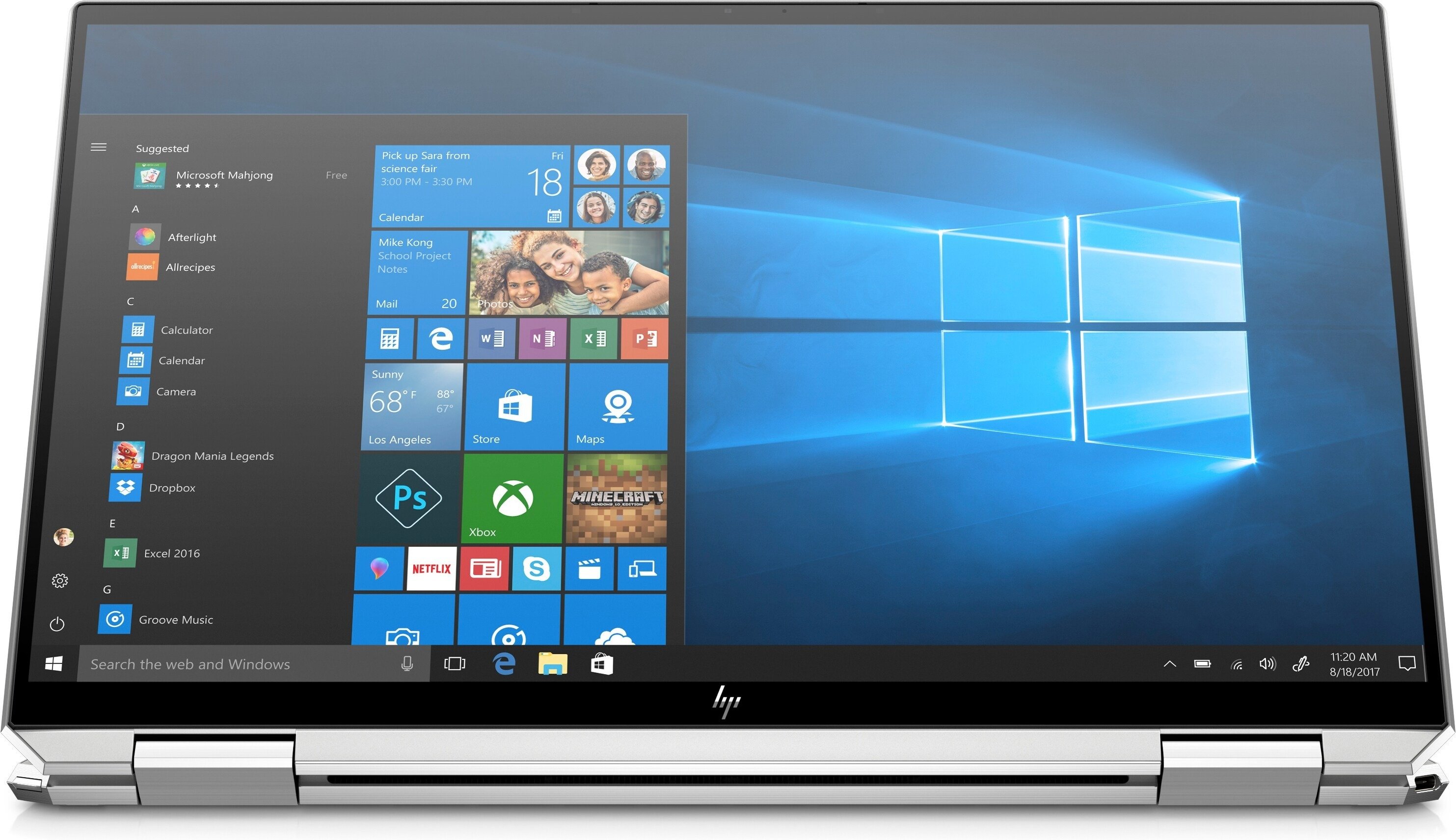 

HP Spectre x360 13-aw2005ua (423T6EA), Серебристый