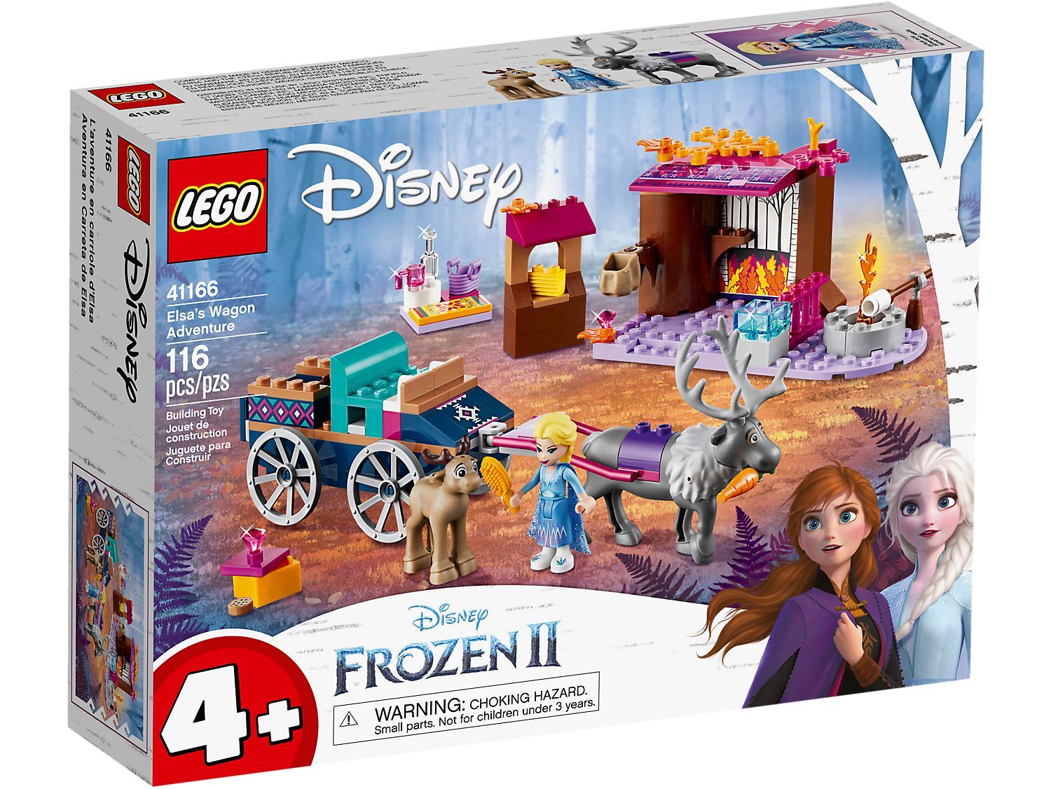 

LEGO Disney Princess Эльза и карета северных оленей (41166)