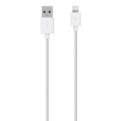 

BELKIN USB 2.0 Lightning Charge/Sync Cable 1.2m White
