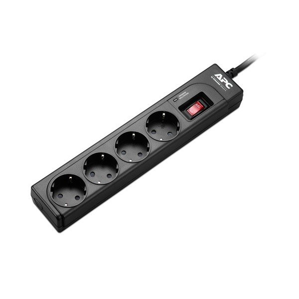 

APC Essential SurgeArrest 4 outlets, Black (P43B-RS)