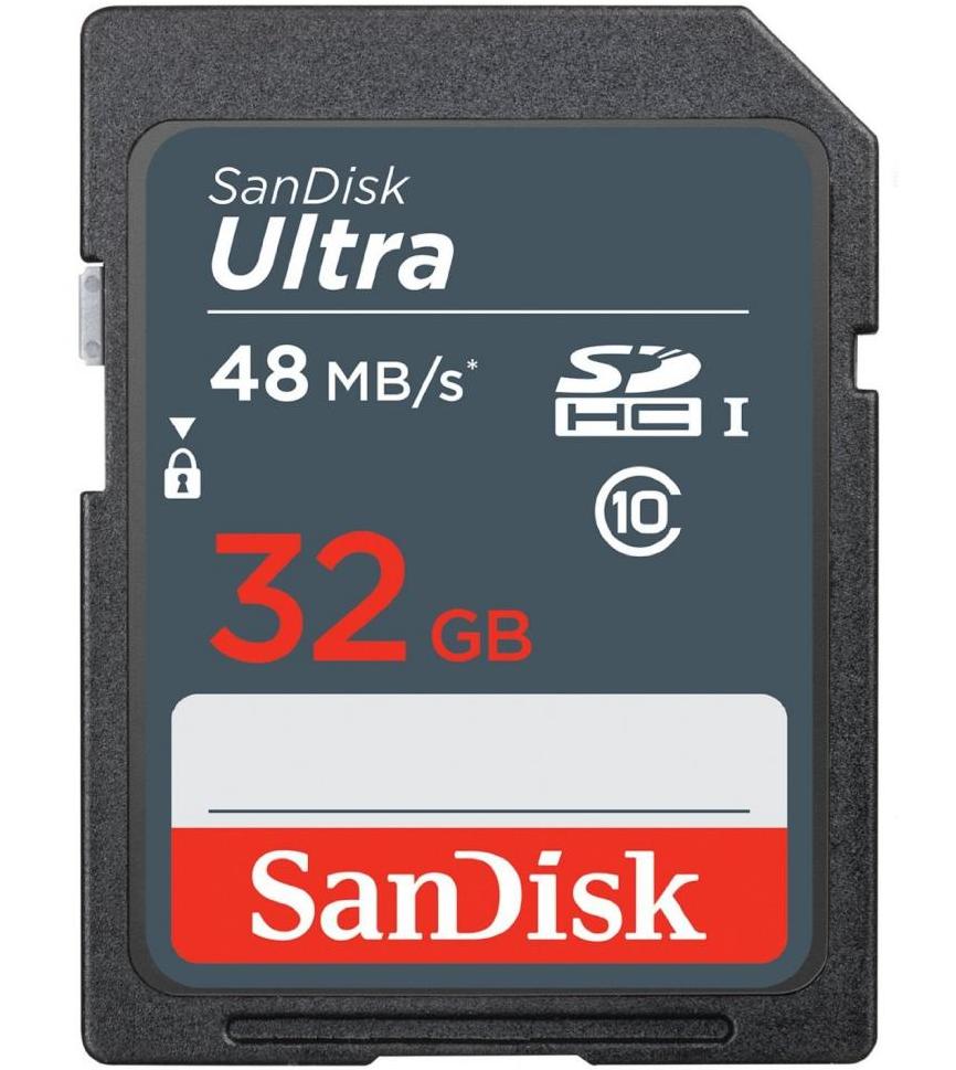 

SANDISK SDHC 32GB (Class 10) UHS-I 48MB/s Ultra