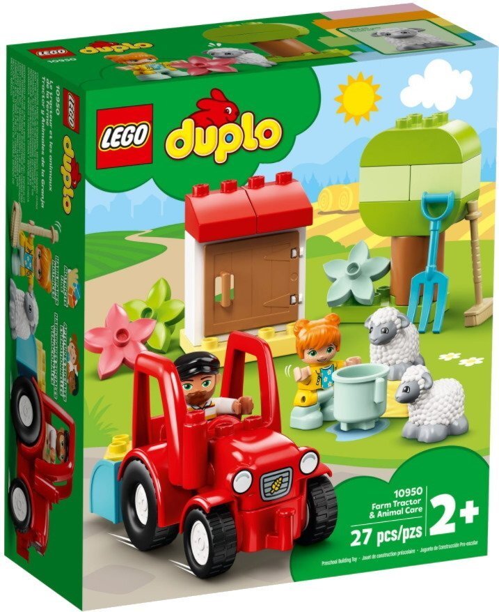 

LEGO DUPLO Сельскохозяйственный трактор и уход за животными (10950)