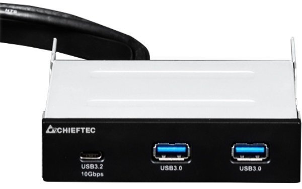 

CHIEFTEC для 3.5" отсеков фронтальных панелей корпусов (MUB-3003C), Чёрный