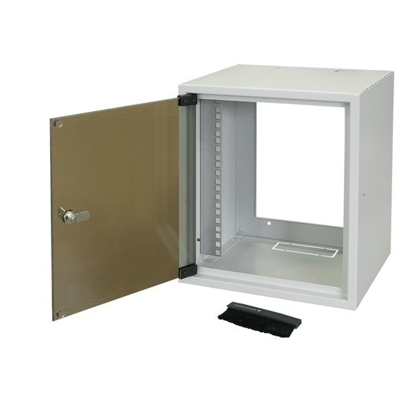 

ZPAS 10" 7U, глубина 260мм. стекл.дверь, серый (WZ-3661-01-02-011)