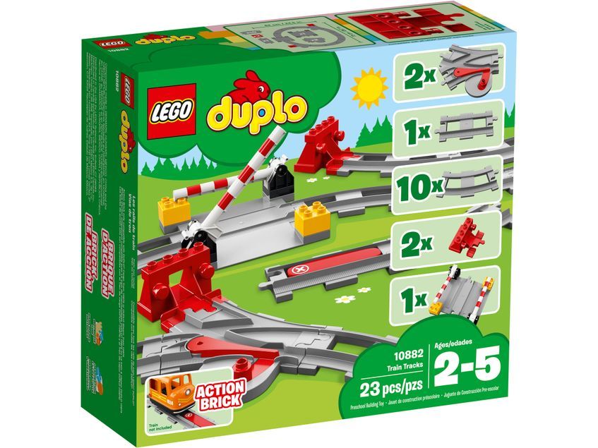 Акція на LEGO DUPLO Железнодорожные пути (10882) від Repka