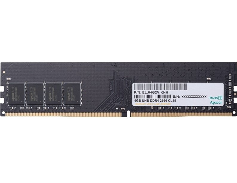 

APACER DDR4-2666 4GB (EL.04G2V.KNH)