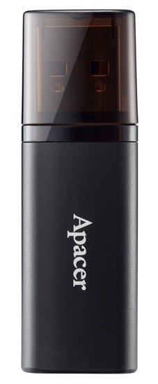 

APACER 64GB USB 3.1 AH25B Black (AP64GAH25BB-1), Чёрный