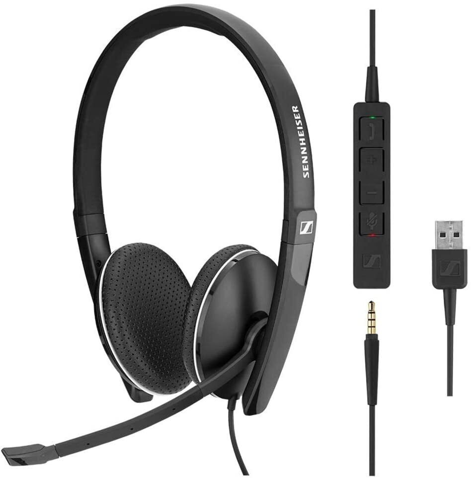 

Sennheiser SC 165 USB / 3.5mm (508317), Чёрный