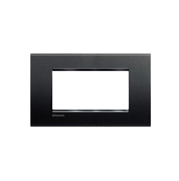 

LEGRAND Bticino LivingLight 4 модуля, Антрацит (LNA4804AR)
