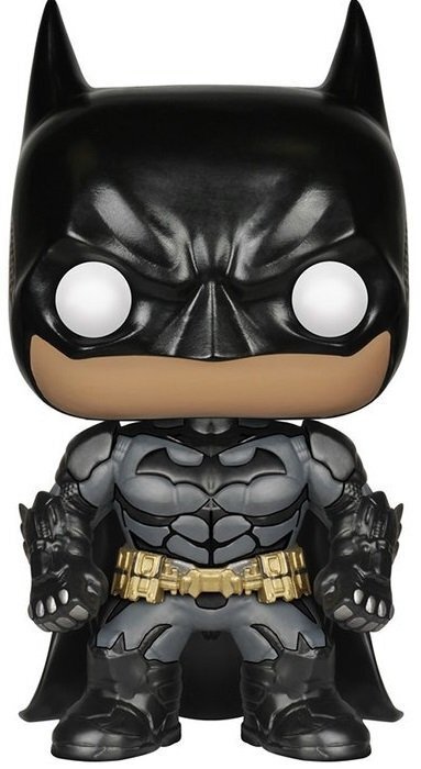 Funko POP! Heroes DC Arkham Knight Batman (FUN128), Чёрный