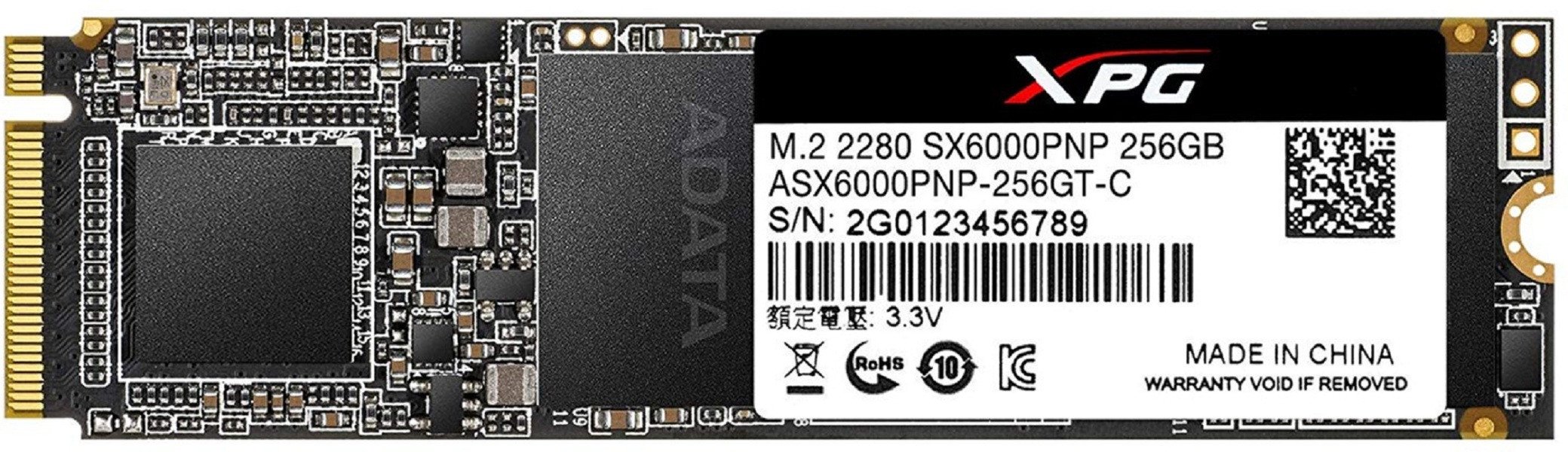 

A-DATA ASX6000PNP-256GT-C