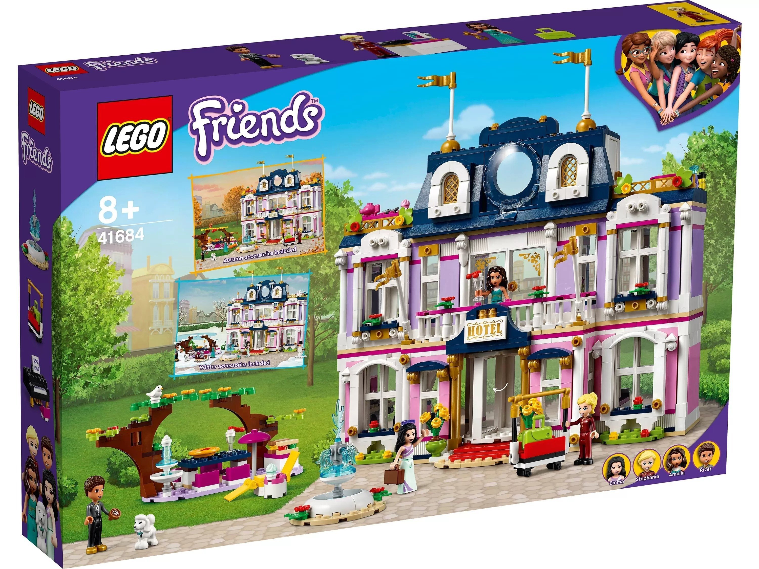 

LEGO Friends Гранд-отель Хартлейк Сити (41684)