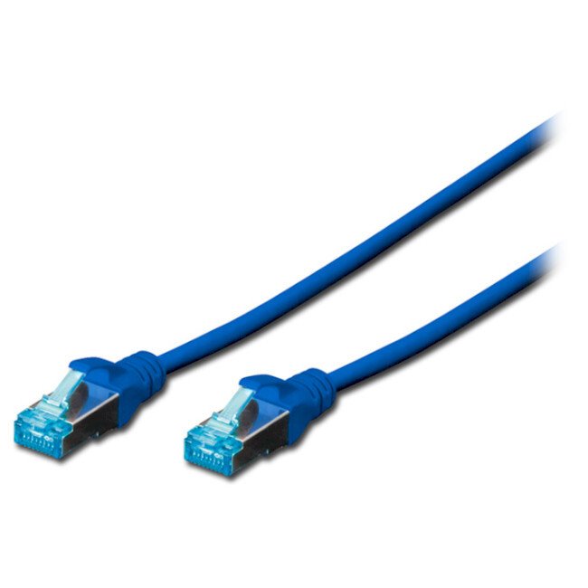 

DIGITUS cat.5e,SF-UTP, 0.5 м, AWG 26/7, синий (DK-1531-005/B)