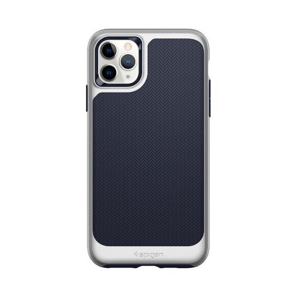 

Spigen для iPhone 11 Pro Neo Hybrid Satin Silver (077CS27245), Синий