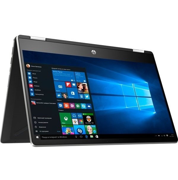 

HP Pavilion x360 14-dh1004ur (9PU44EA), Серебристый