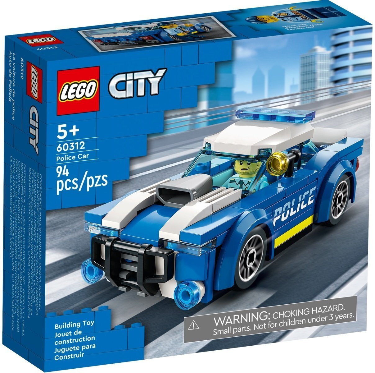 

LEGO City Полицейская машина (60312), Разноцветный
