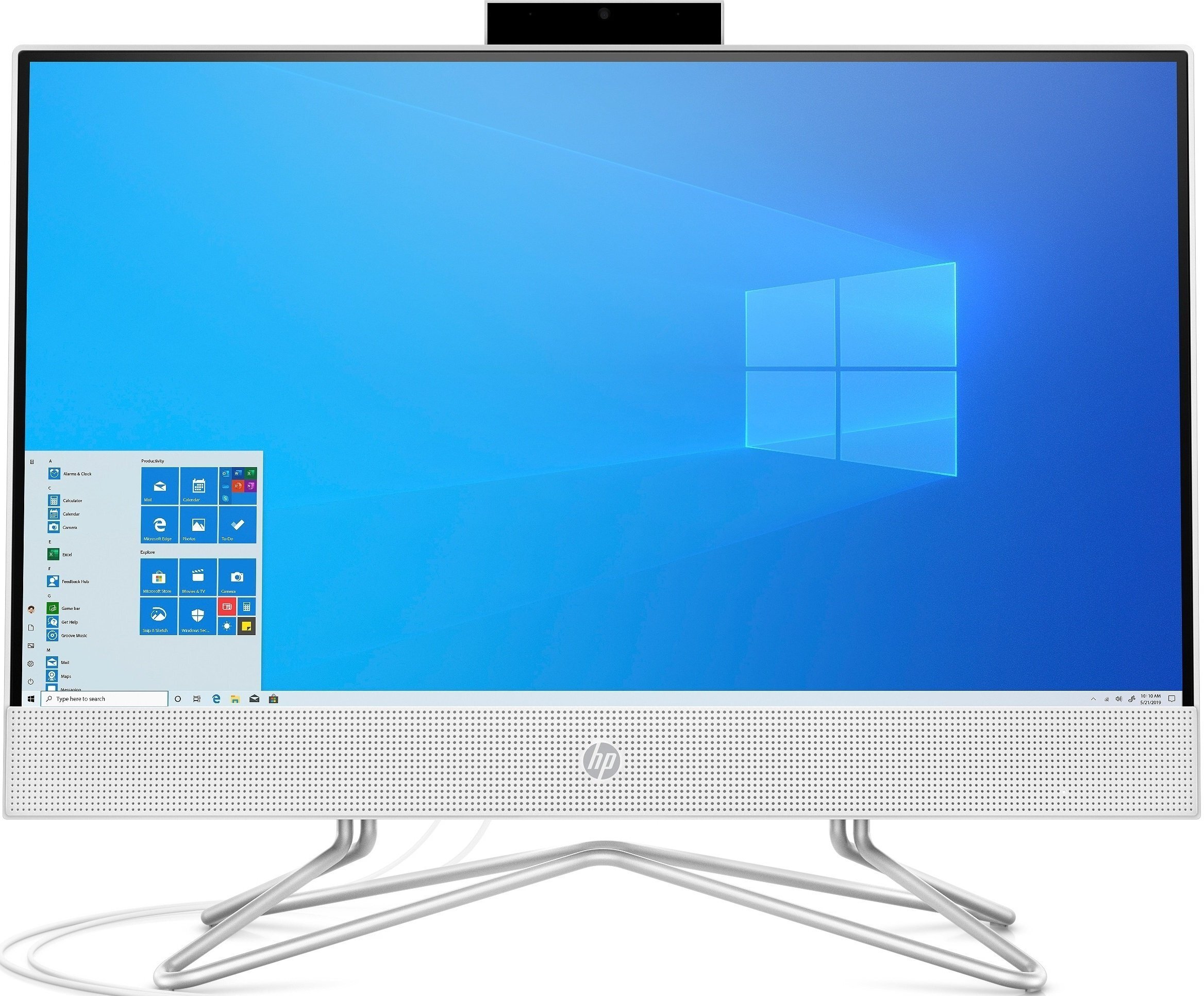 

HP All-in-One 22-df0024ua (426D0EA), Белый