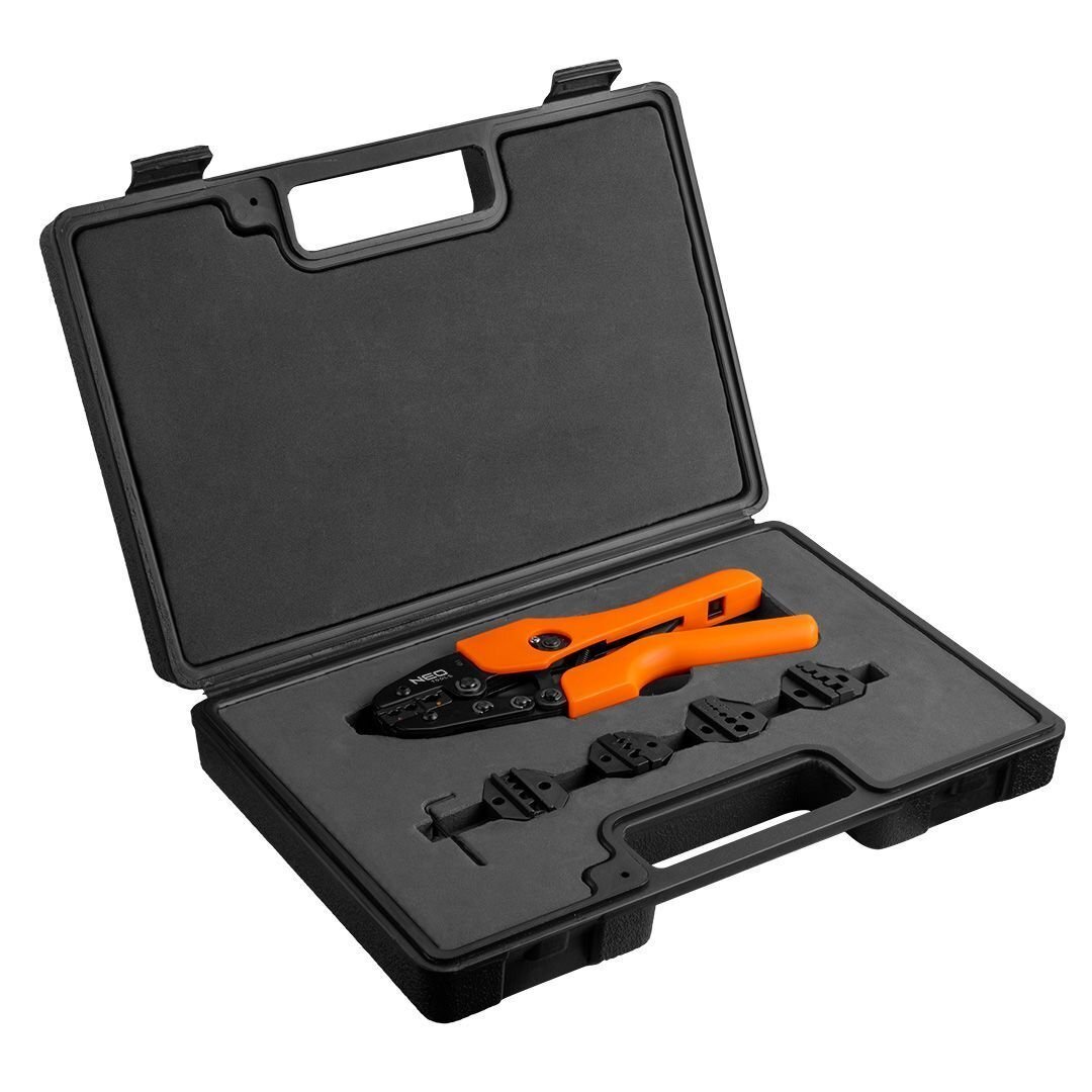 

Neo Tools для обжима наконечников RG6, RG58, RG59, RG62, с набором губок (5 шт) (01-537)