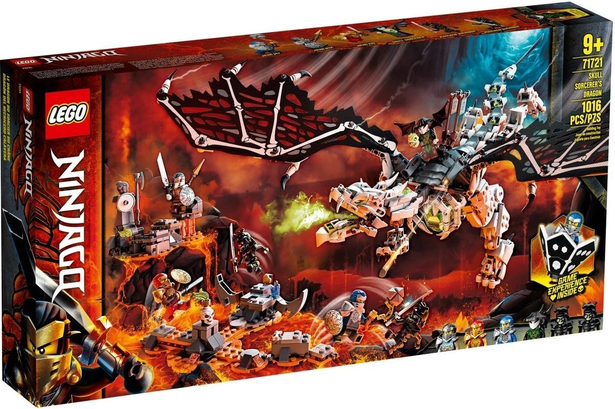 

LEGO Ninjago Дракон чародея-скелета (71721)