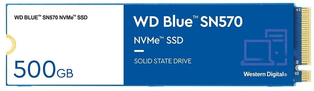 

WD Blue WDS500G3B0C, Голубой