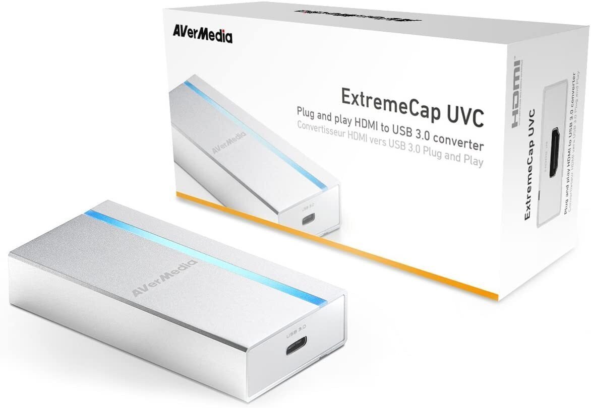 

AVerMedia Конвертор потокового видео ExtremeCap UVC BU110 Silver (61BU1100A0AB), Чёрный