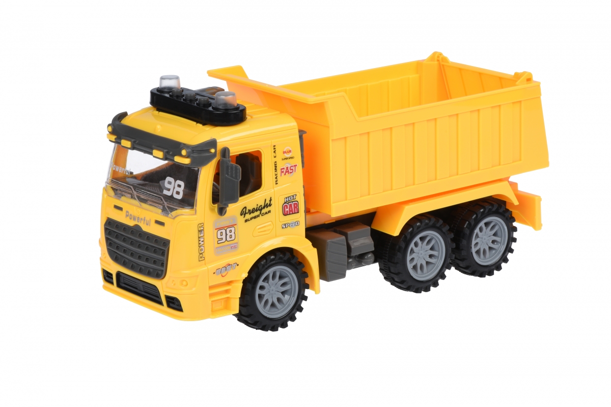 

Same Toy Truck Самосвал желтый со светом и звуком (98-614AUt-1)