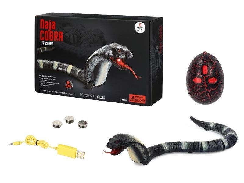 

Same Toy Настоящая Кобра на радиоуправлении, Серая (8808A-BUT)