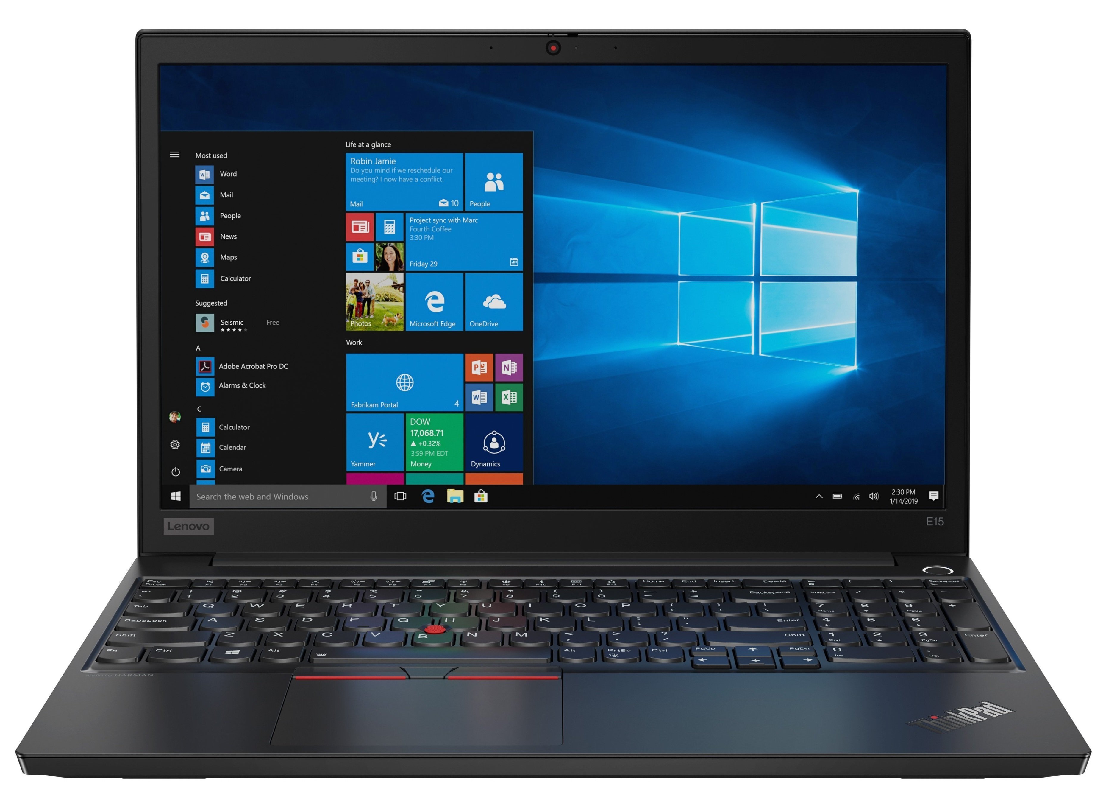 

LENOVO ThinkPad E15 (20RD001DRT, Чёрный