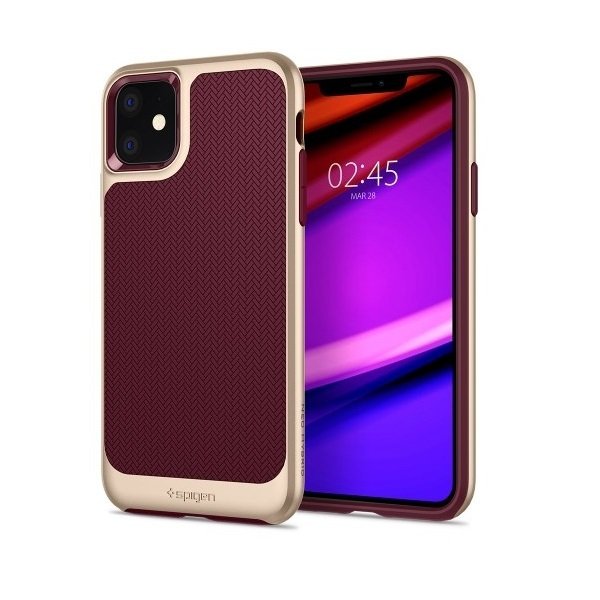 

Spigen для iPhone 11 Neo Hybrid Burgundy (076CS27196), Лиловый|фиолетовый