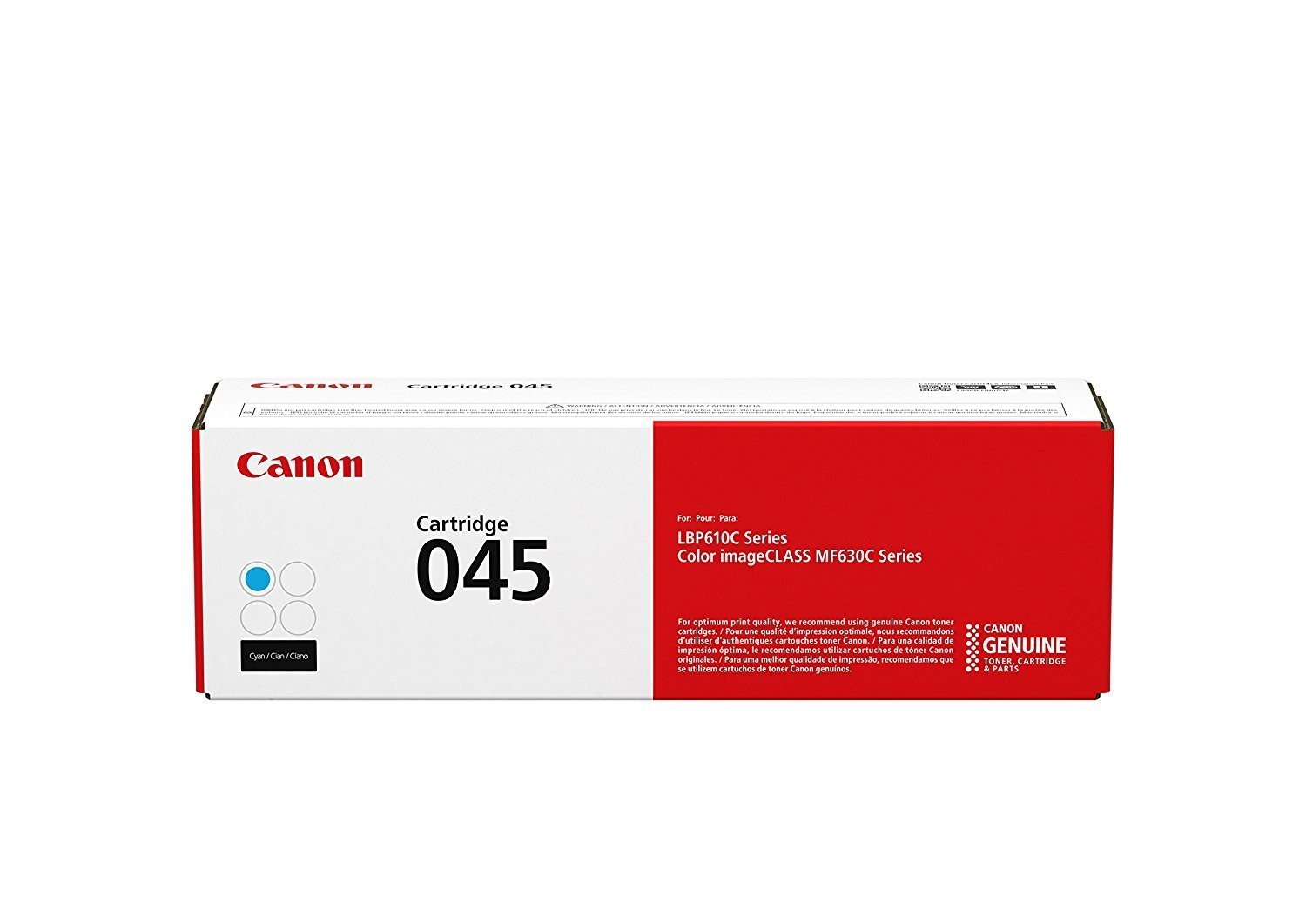 

CANON 045 MF610/630 series Cyan 1300 стр (1241C002)