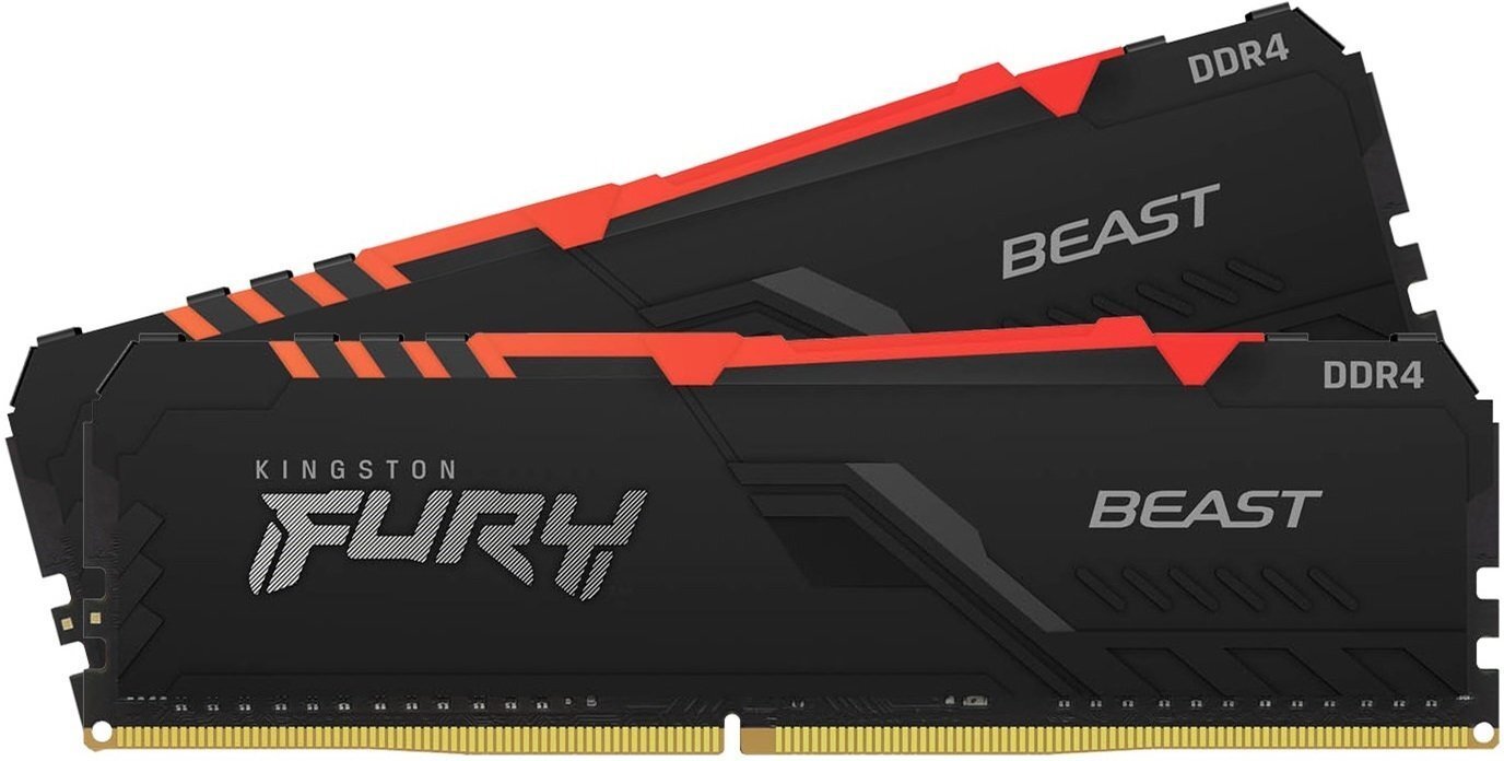 

KINGSTON DDR4-3600 32GB KIT (16GBx2) KINGSTON FURY Beast RGB (KF436C18BBAK2/32)