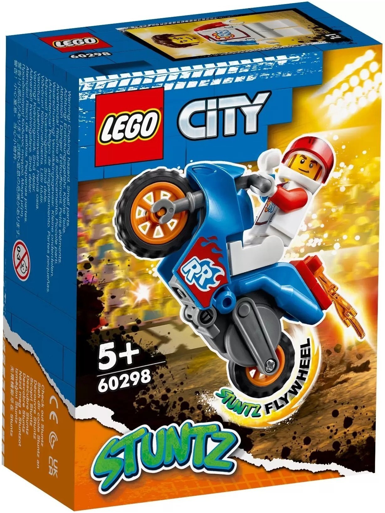 

LEGO City Реактивный трюковый мотоцикл (60298)