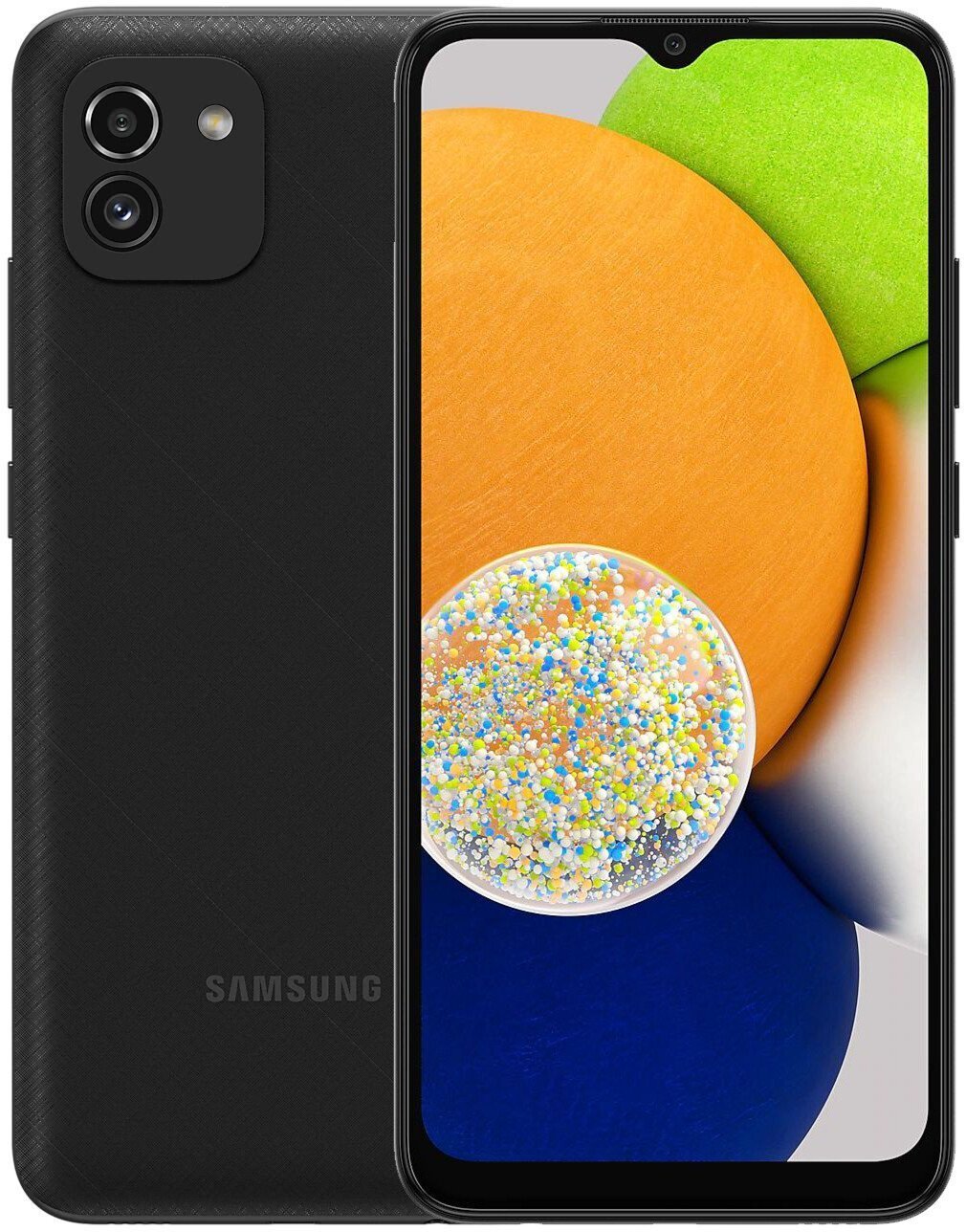 

SAMSUNG Galaxy A03 A035 64Gb (SM-A035FZKGSEK) Black, Чёрный
