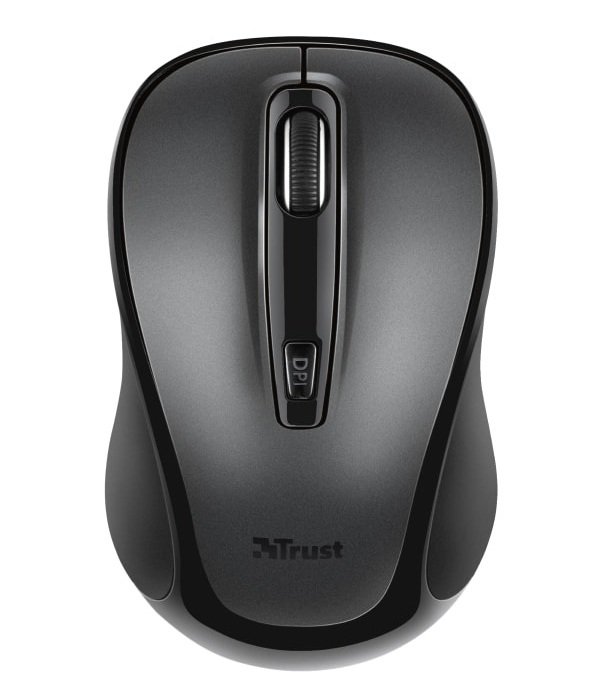 

TRUST SIERO SILENT WIRELESS MOUSE BLACK (23266), Чёрный