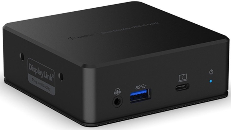 

BELKIN USB-C Dual Display Dock (INC002VFBK)