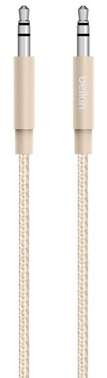 

BELKIN jack 3.5mm - jack 3.5mm Premium 1.2m gold (AV10164BT04-GLD), Золотой