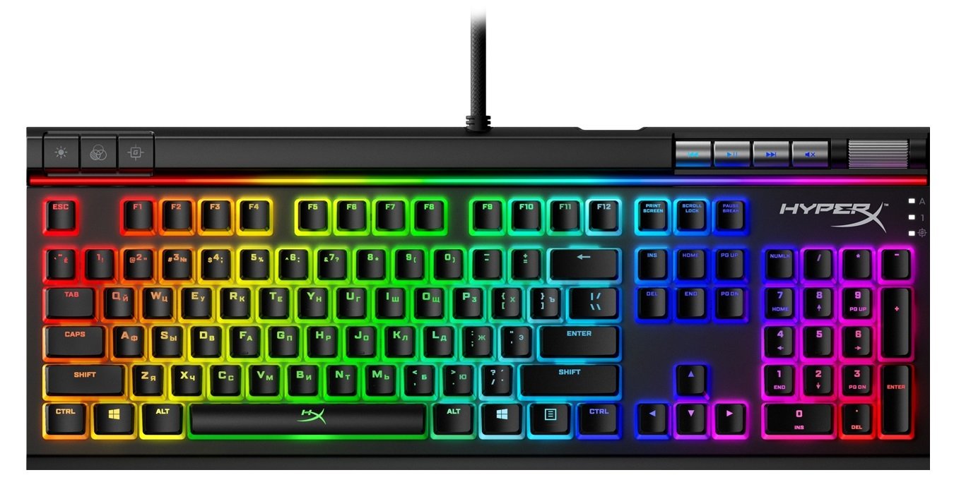 

HyperX Alloy Elite 2 (HKBE2X-1X-RU/G), Чёрный