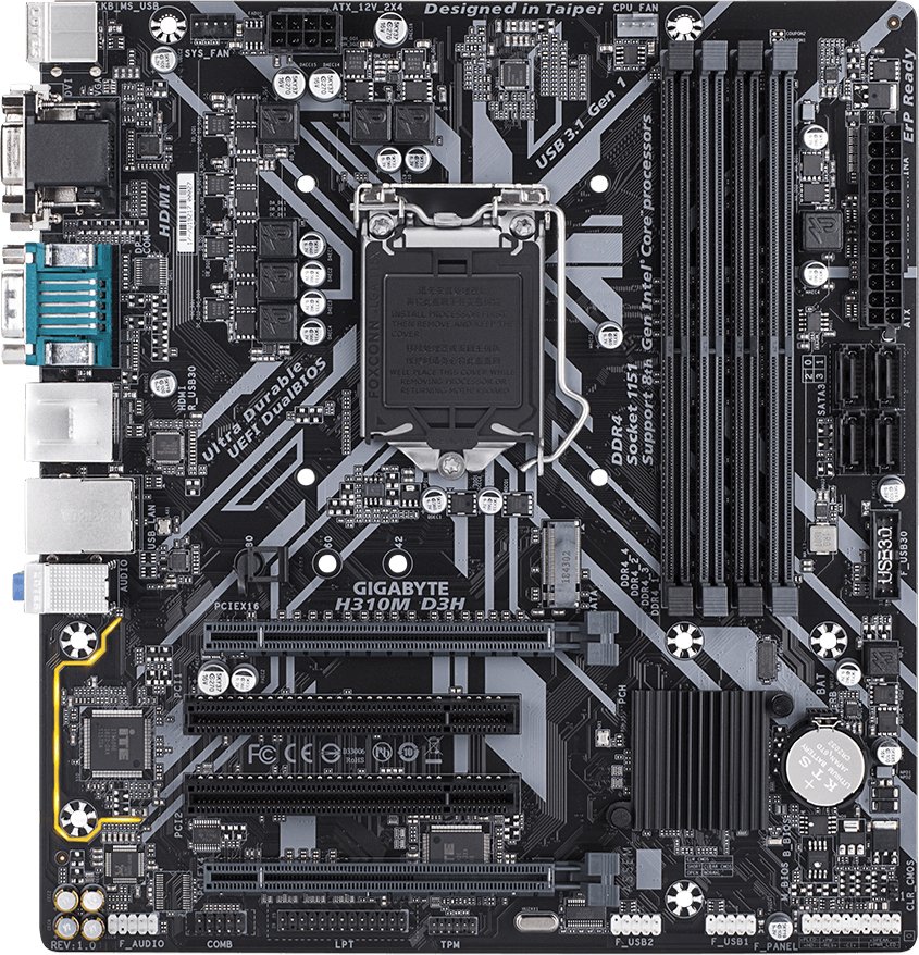 

GIGABYTE H310M D3H