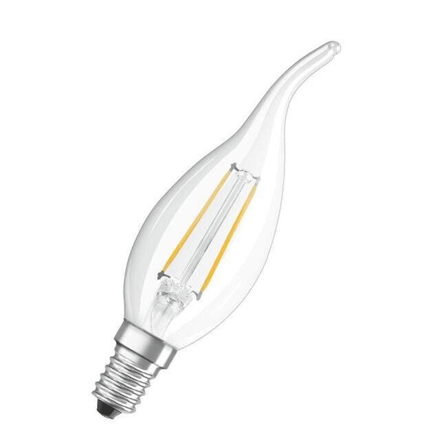 

OSRAM LED STAR E14 5-60W 2700K 220V BA35 FILAMENT (4058075212336)