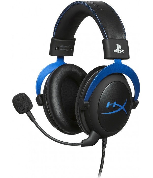 

KINGSTON HyperX Cloud Gaming Headset for PS4 Black/Blue, Голубой