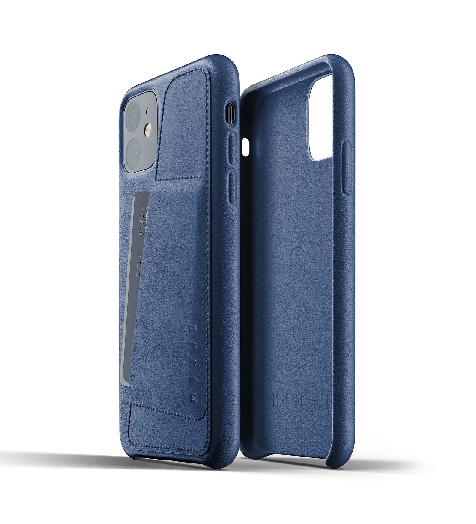 

MUJJO для Apple iPhone 11 Full Leather Wallet, Monaco Blue (MUJJO-CL-006-BL)