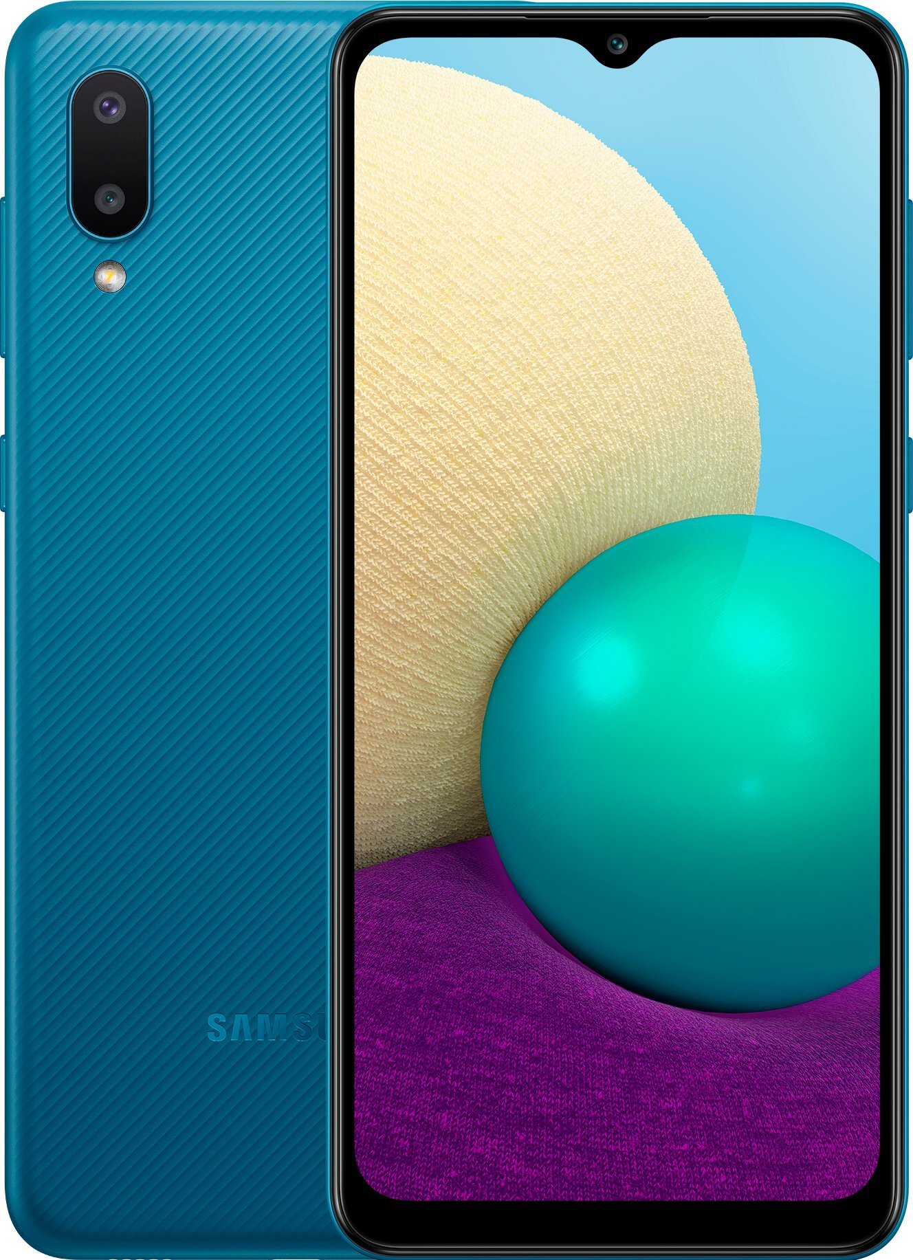 

SAMSUNG Galaxy A02 (A022/32) Blue, Синий