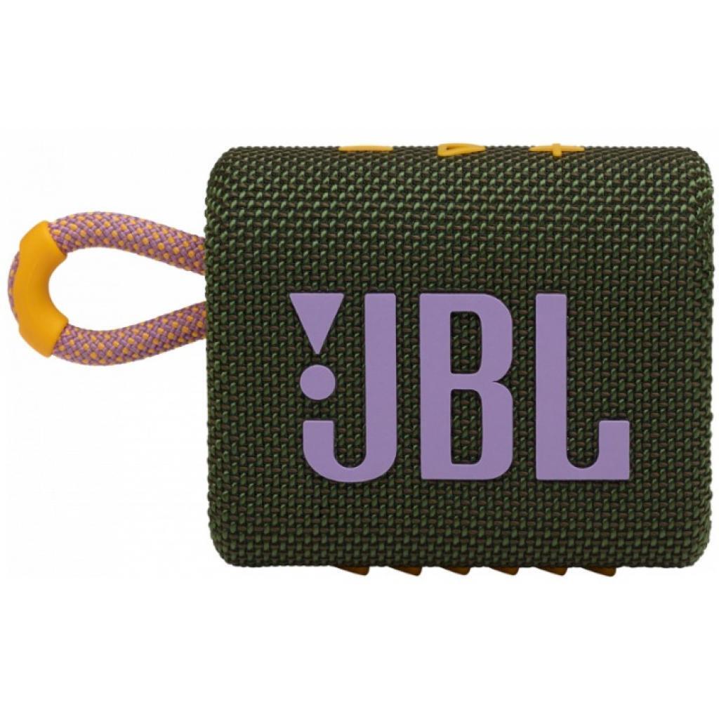 

JBL GO 3 Green, Зелёный