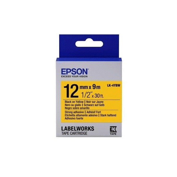 

EPSON LK4YBW9 Strng adh Blk/Yell 12/9 (C53S654014)