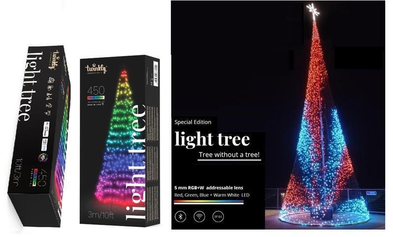 

Twinkly tree TWP500SPP-BEU Gen II, IP44, высота 3м, кабель черный (TWP500SPP-BEU)