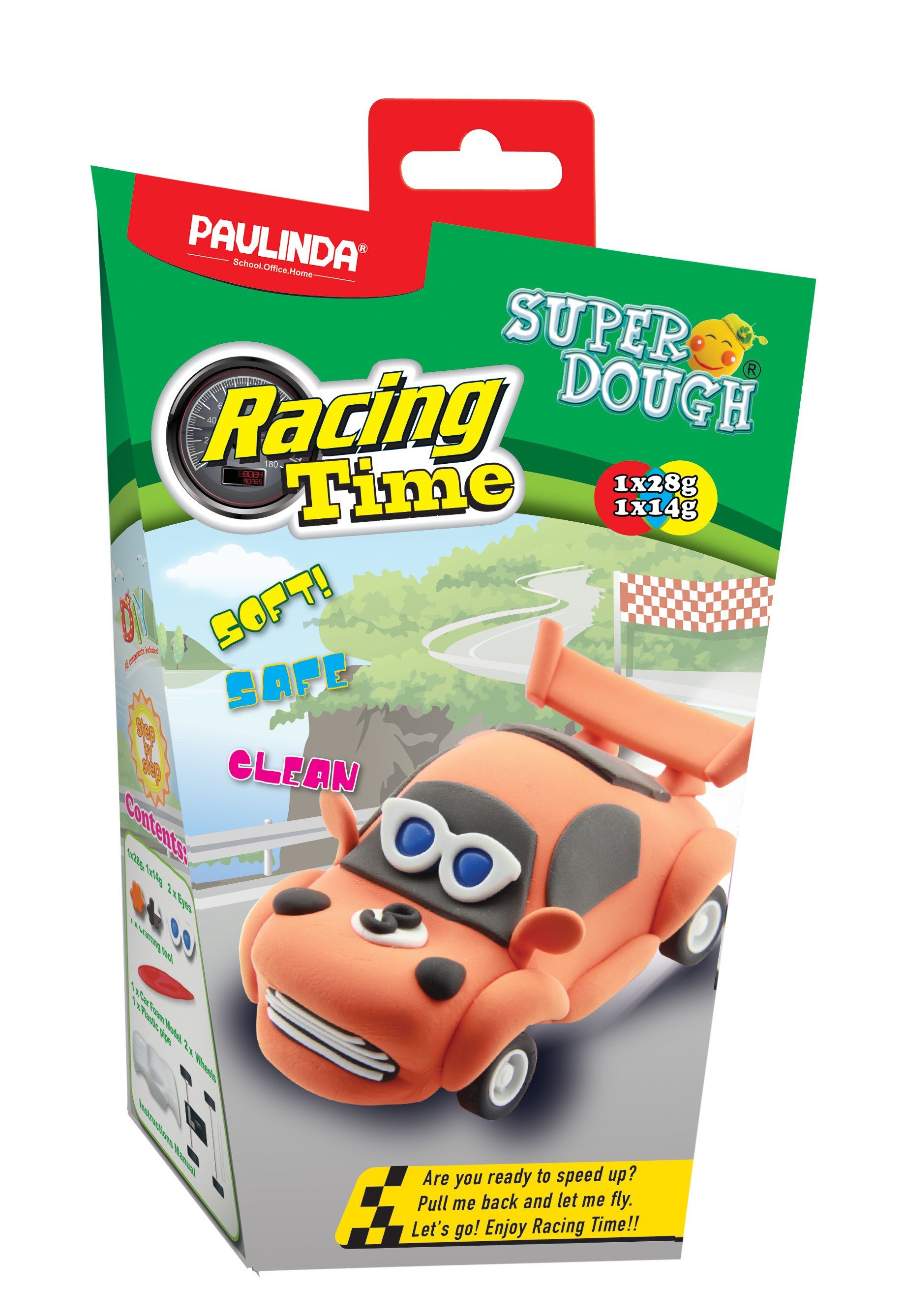 

Paulinda Racing time Машинка оранжевая, инерционный механизм (PL-081161-3)