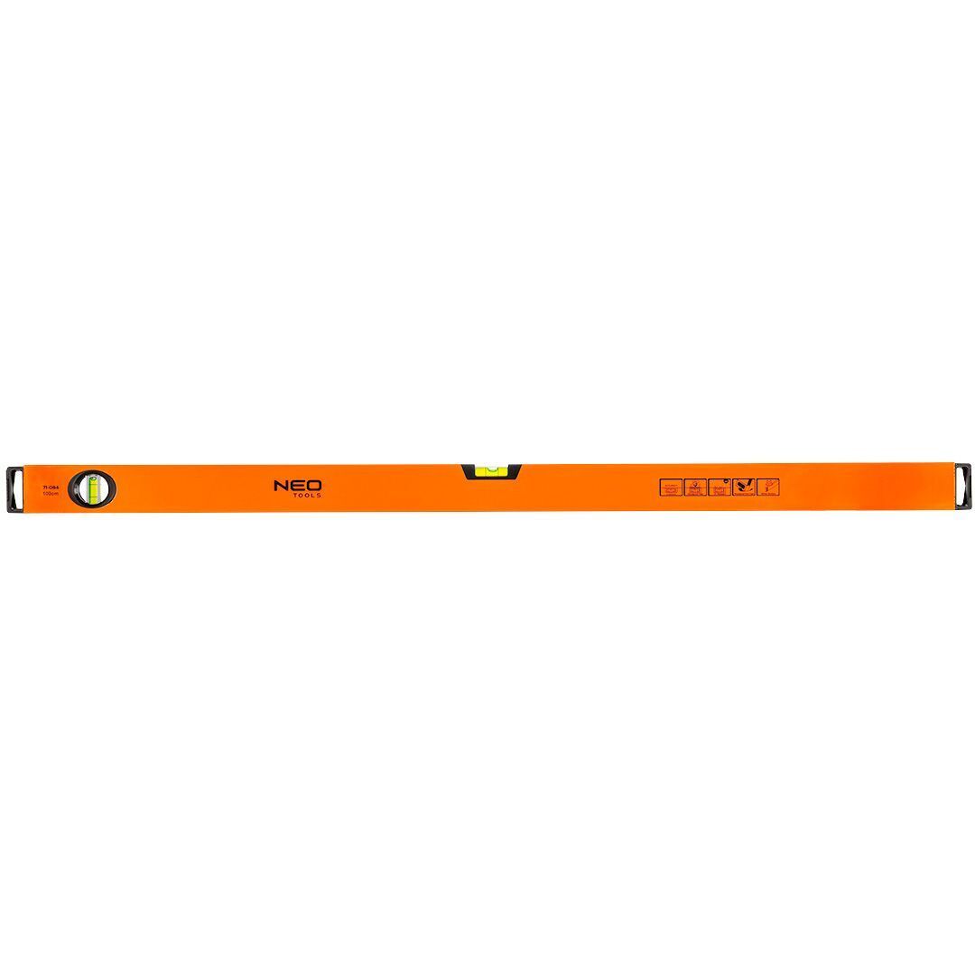 

Neo Tools алюминиевый, 100 см, 2 капсулы, фрезерованный (71-084), Оранжевый