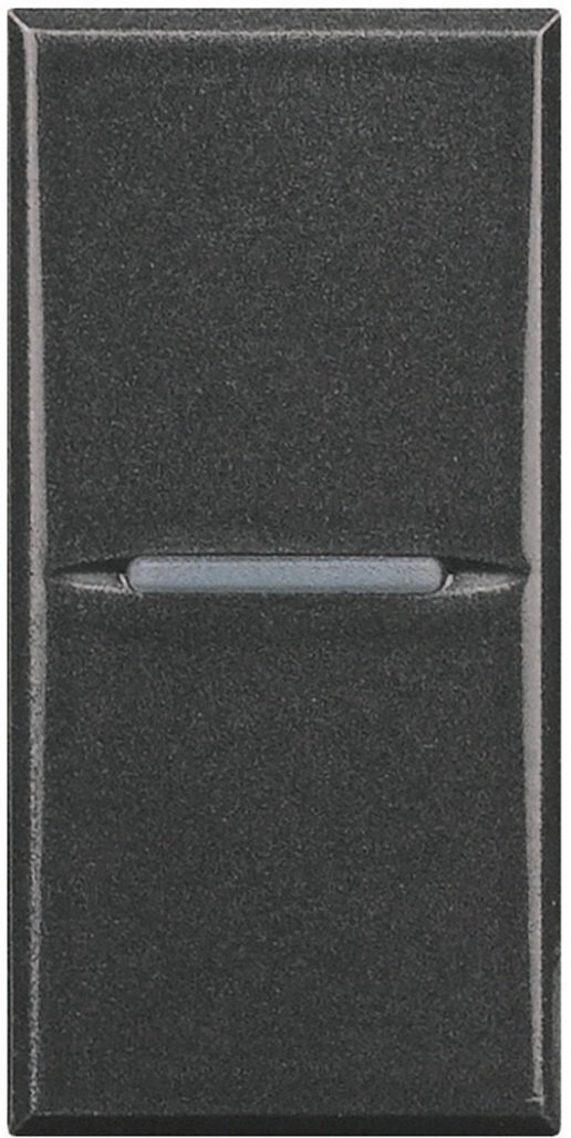 

LEGRAND Кнопка Bticino AXL 10А 1 модуль, Антрацит (HS4005N)