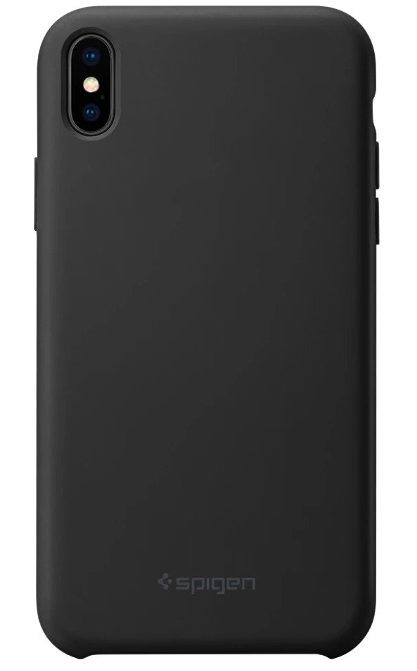 

Spigen для iPhone XS Max Silicone Fit Black (065CS25653)